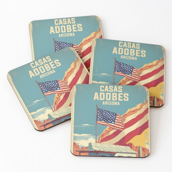 Item preview, Casas Adobes Arizona USA Vintage Travel Tourism  designed and sold by TravelersGems.
