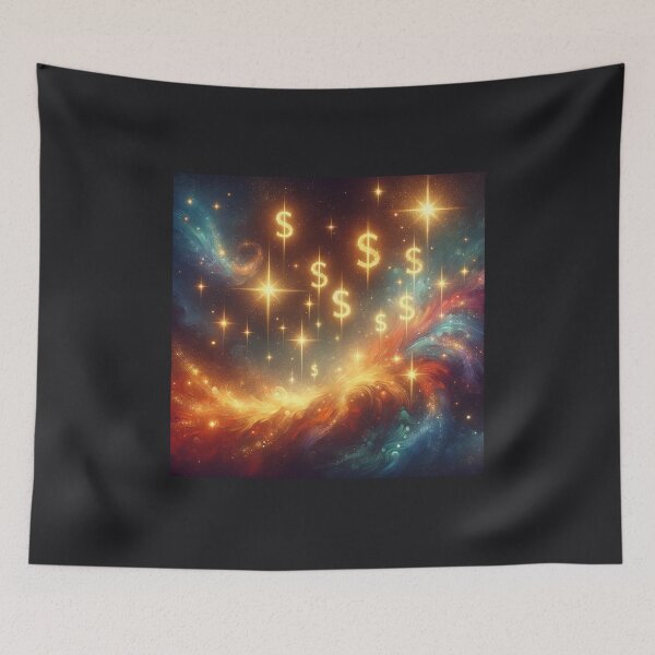 Item preview, Starry Night of Wealth designed and sold by Estamp-you.