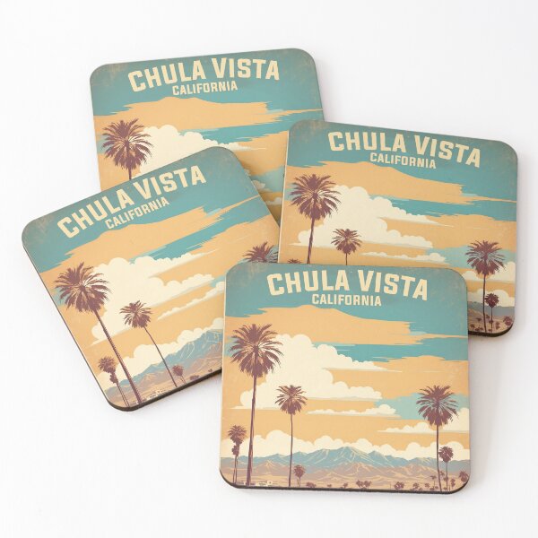 Item preview, Chula Vista California USA Vintage Travel Tourism  designed and sold by TravelersGems.