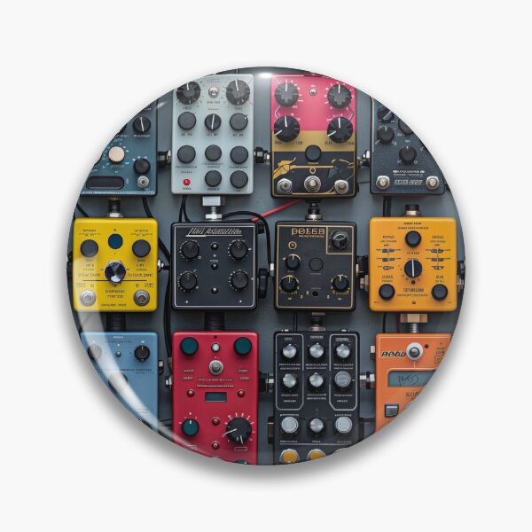 Artikelvorschau, Pedalboard für Gitarreneffekte entworfen und verkauft von MiracleSociety.