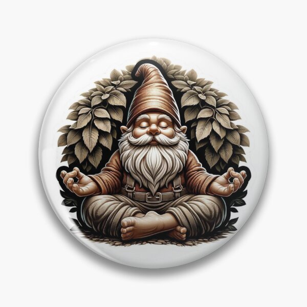 Item preview, Zen Garden Gnome designed and sold by pixelpulsenyc.