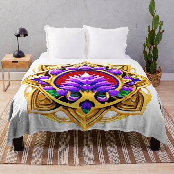 Item preview, Floral Mandala Emblem of Growth and Prosperity designed and sold by Highlandkings.