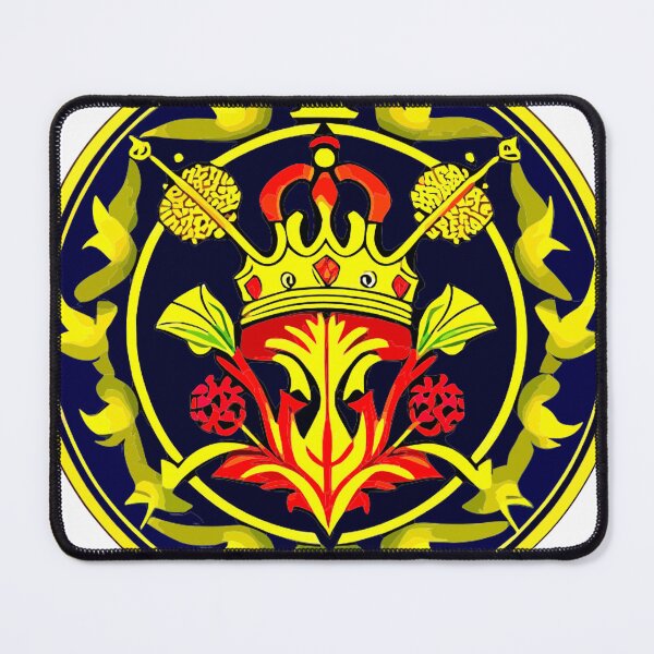 Artikelvorschau, Krone und Krone: Ein heraldisches Emblem des Vermächtnisses entworfen und verkauft von Highlandkings.