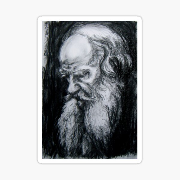 Leo Tolstoy Sticker