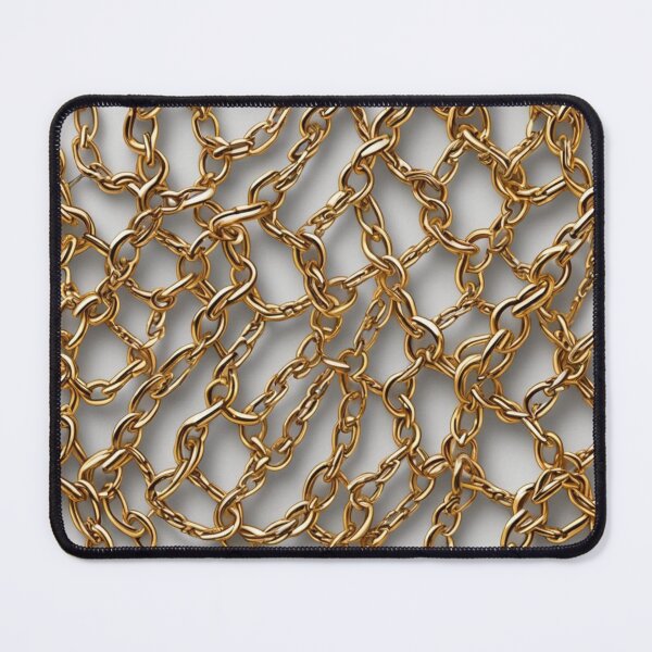 Item preview, Abstract Gold Chain Pattern designed and sold by calibrit.
