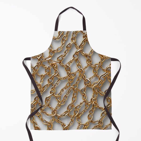 Item preview, Abstract Gold Chain Pattern designed and sold by calibrit.