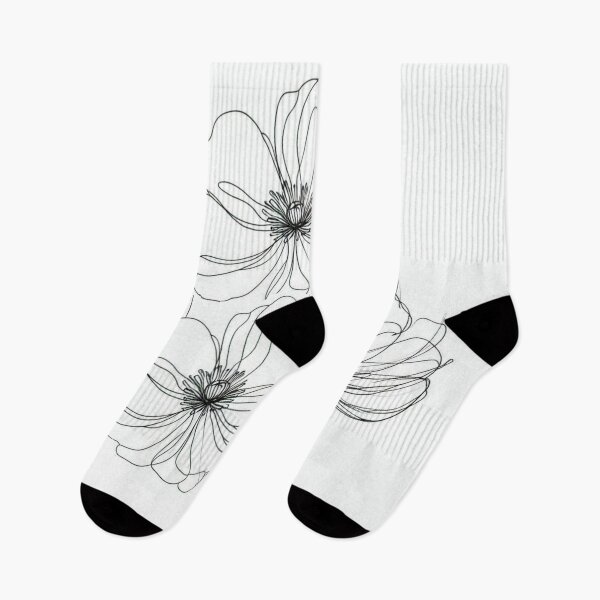 Item preview, Flowers-Line drawing designed and sold by Greyat.