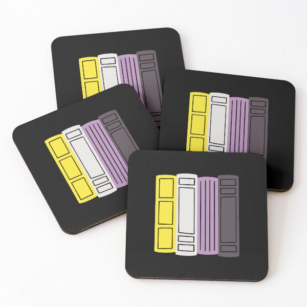 Item preview, Nonbinary Book Pride Pastel designed and sold by DesignsByAND.