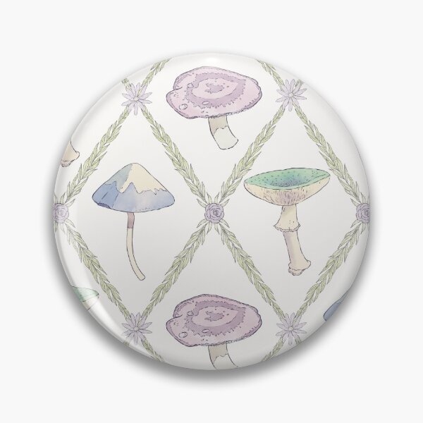 Item preview, Ivory Mushroom Garden designed and sold by catherynsart.
