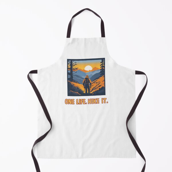 Item preview, One life. Hike it. (male hiker) designed and sold by sedonavibes1111.