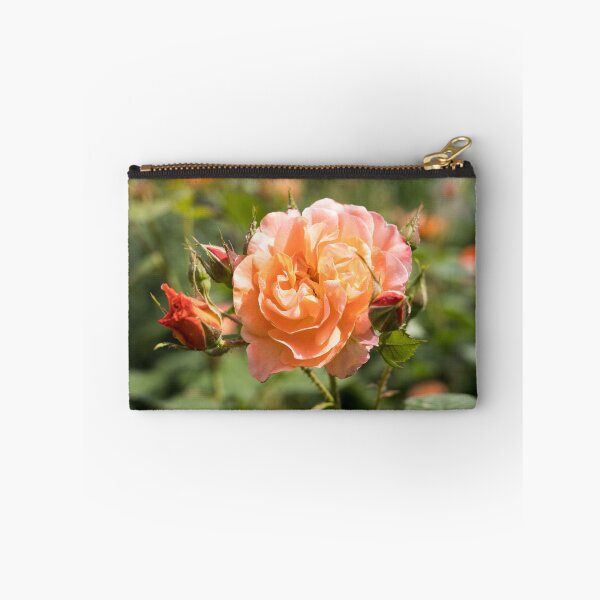 Item preview, Fragrant Peach-colored Rose Bloom Surrounded by Buds designed and sold by Georgia Mizuleva.