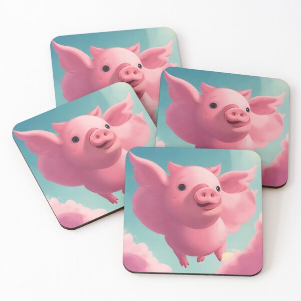 Item preview, flying pig designed and sold by HipoArt10401.