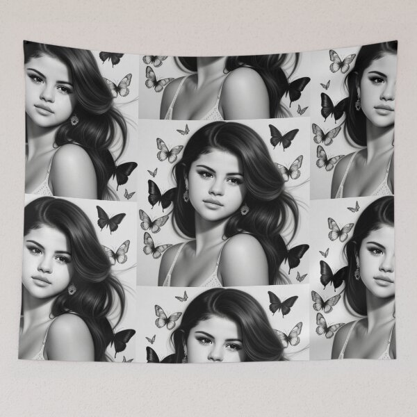 Item preview, Selena Gomez Butterflies designed and sold by SabrinaArt1.