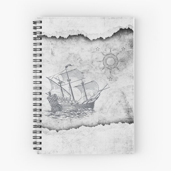 Item preview, Vintage Ship on the Waters designed and sold by WhiteSoftPetals.