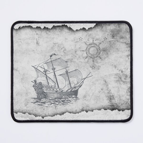 Item preview, Vintage Ship on the Waters designed and sold by WhiteSoftPetals.