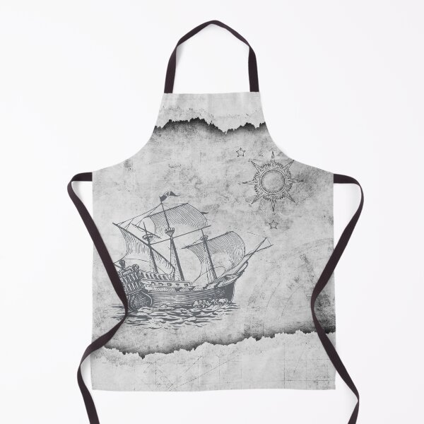 Item preview, Vintage Ship on the Waters designed and sold by WhiteSoftPetals.
