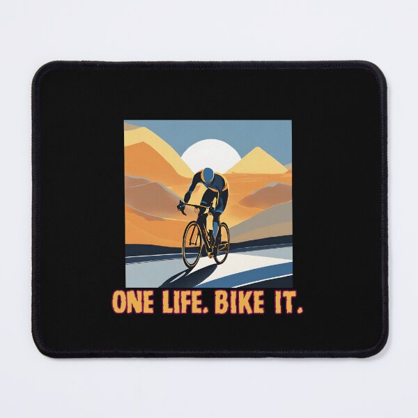 Item preview, One life. Bike it. (male design) designed and sold by sedonavibes1111.