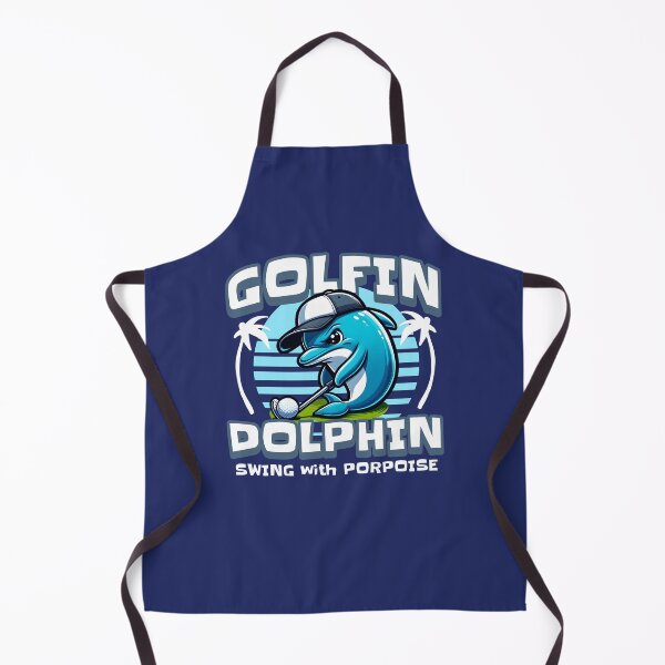 Item preview, Golfin Dolphin Swing with Porpoise designed and sold by DetourShirts.