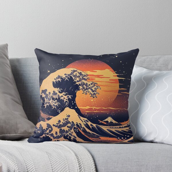 Item preview, The Great Wave with RED MOON  designed and sold by lapart.