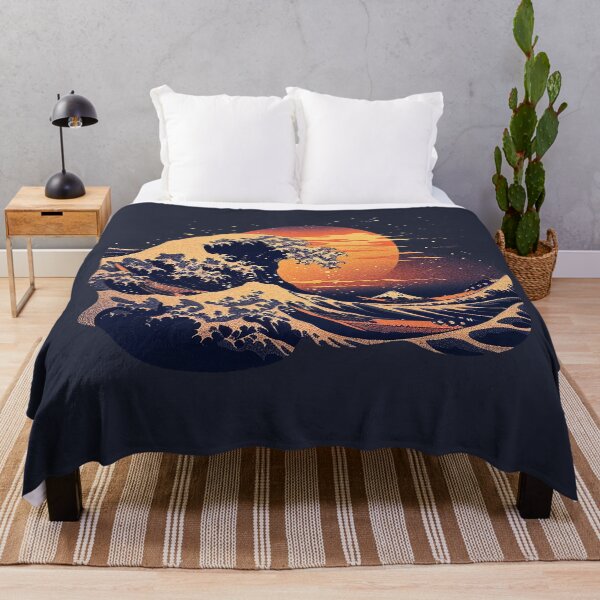Item preview, The Great Wave with RED MOON  designed and sold by lapart.