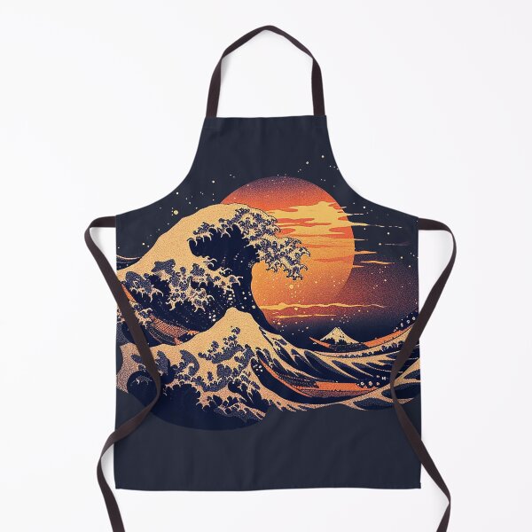 Item preview, The Great Wave with RED MOON  designed and sold by lapart.