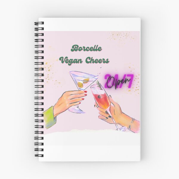 Item preview, Borcelle vegan cheers,open 24/7 designed and sold by Einsteinshop.