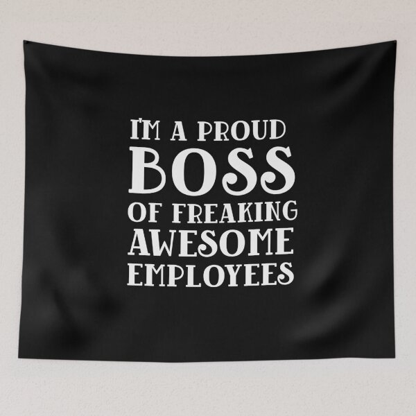 Item preview, I'm a proud Boss of freaking awesome employees designed and sold by 87-Aesthetics.