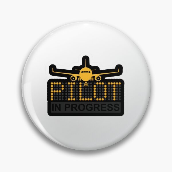 Item preview, Pilot in Training: Future Aviator Sticker designed and sold by Aviation-Lover.