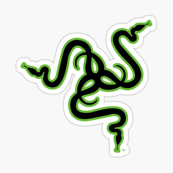 Vista previa del artículo con la obra «Serpiente Razer», diseñado y vendido por shaggadagga.