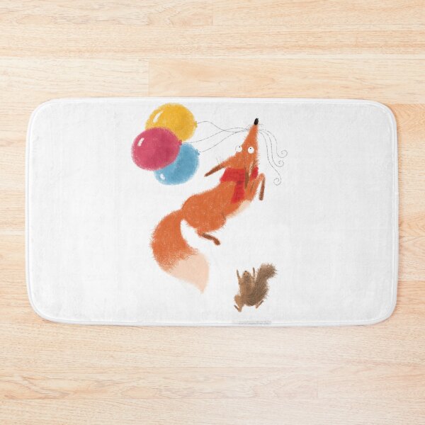 Item preview, The Fox and the Balloons designed and sold by LianeLamoglia.