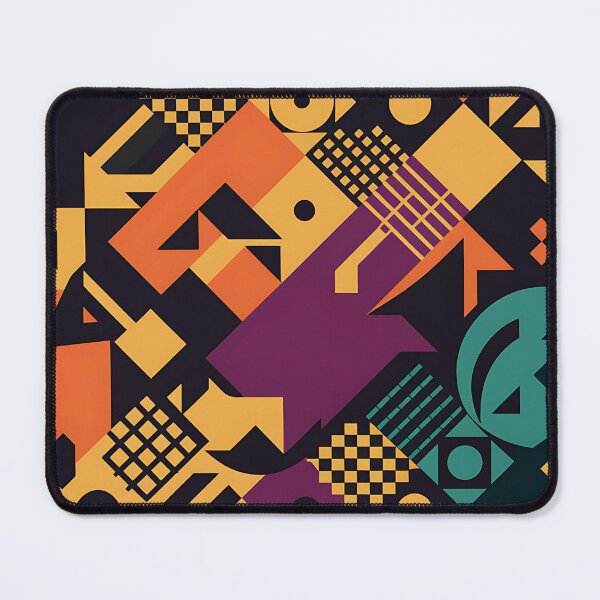 Item preview, A vivid and dynamic geometric seamless pattern designed and sold by merchano.