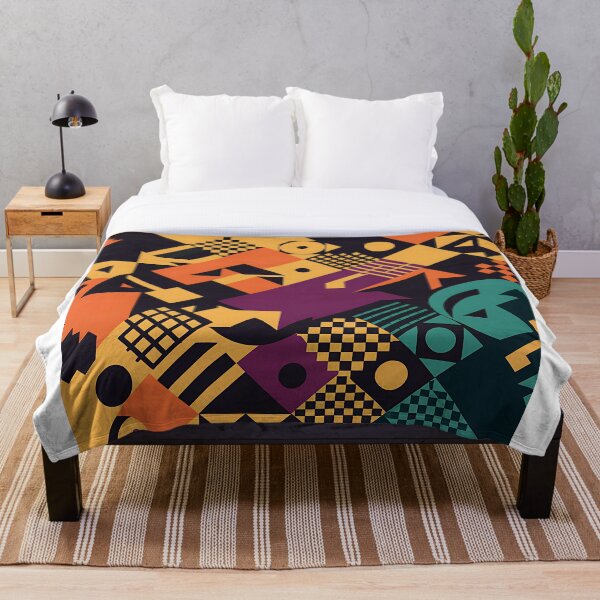 Item preview, A vivid and dynamic geometric seamless pattern designed and sold by merchano.