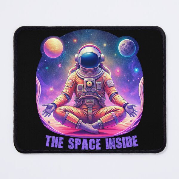 Item preview, The space inside, astronaut zen, sticker design designed and sold by NatalkaP.