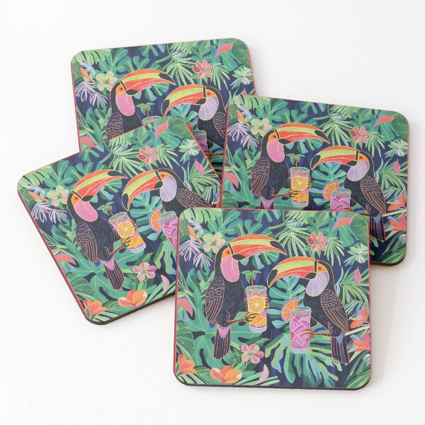 Item preview, Happy Hour Toucans designed and sold by wyntera.