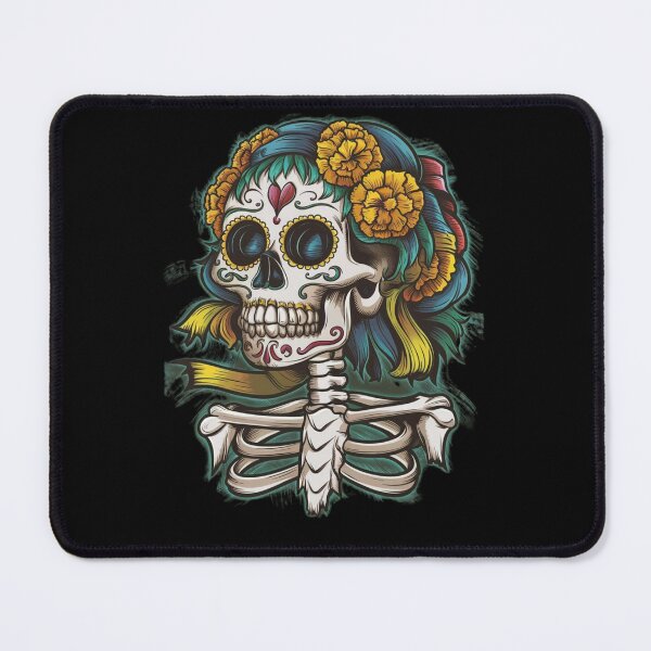 Item preview, Craneo Dia De Muertos Design in Style of Wayang Kulit designed and sold by Peter Stawicki.