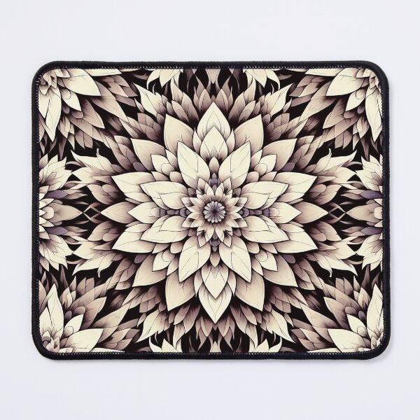 Item preview, Black flower pattern designed and sold by itsyorstore.