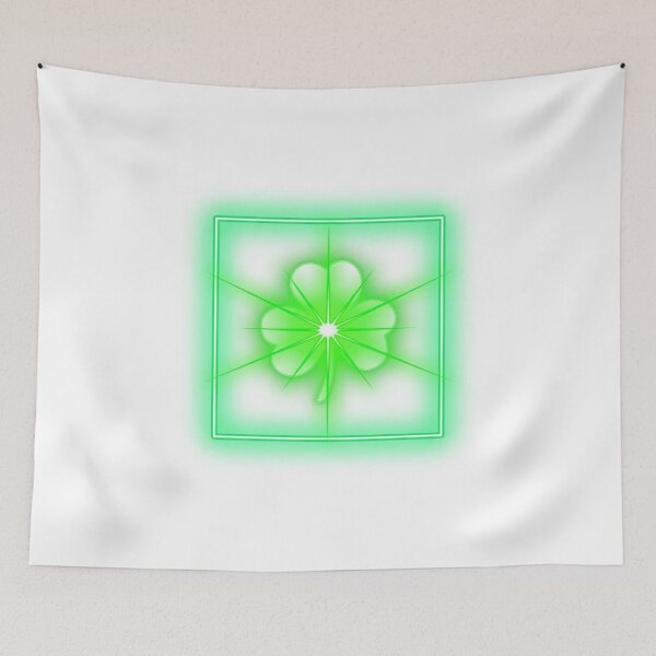 Item preview, Green digital abstract shamrock designed and sold by CanterburyLane.