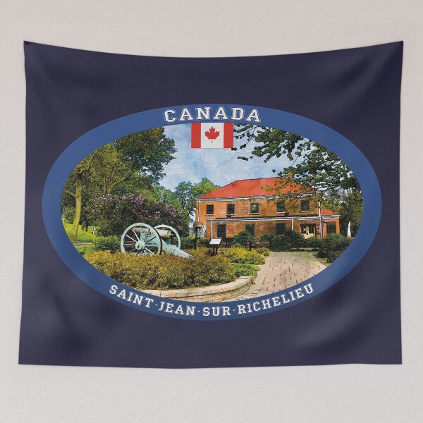 Aperçu de l'œuvre Saint-Jean-sur-Richelieu Voyage Canada créée et vendue par Thistle-TShop.