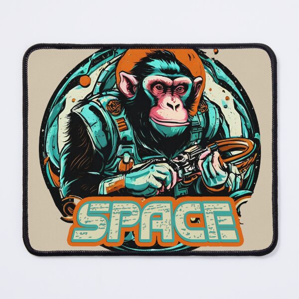 Item preview, space monkey designed and sold by aliraweb.