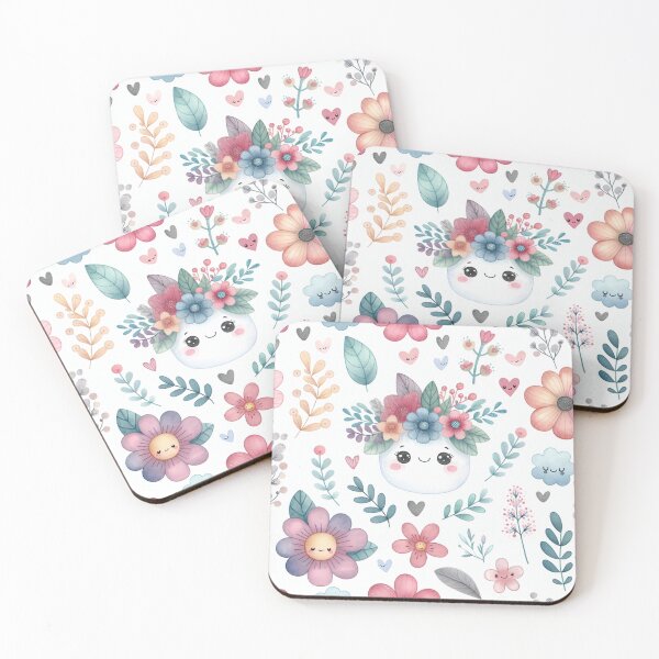 Item preview, Watercolor Flower and Plant Pattern designed and sold by PassionforLove.