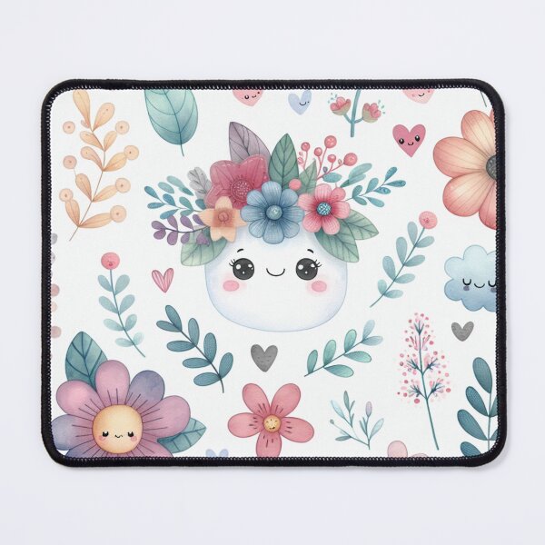 Item preview, Watercolor Flower and Plant Pattern designed and sold by PassionforLove.