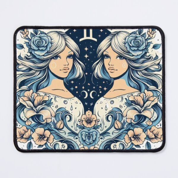 Item preview, Celestial Duplicity: The Gemini Symbol in Harmony designed and sold by FreedomFrames.
