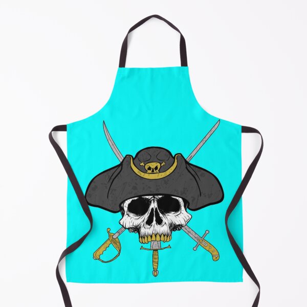 Item preview, Dagger Mouth Jolly Roger (Cyan) designed and sold by MurpheusTech.