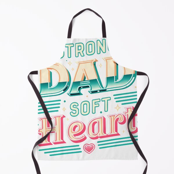 Item preview, Strong Dad, Soft Heart - The Perfect Father's Day Tribute designed and sold by VibePrintStudio.