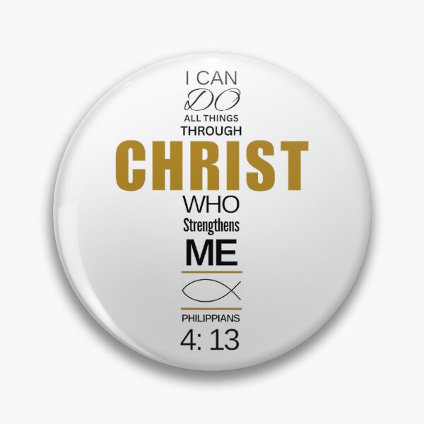 Item preview, I can do all things through Christ - Philipians 4:13 designed and sold by Vicky021.