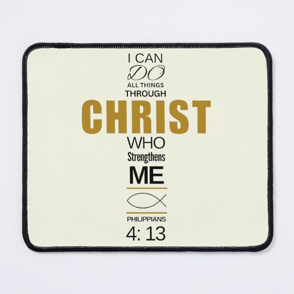 Item preview, I can do all things through Christ - Philipians 4:13 designed and sold by Vicky021.