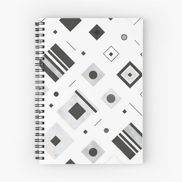 Item preview, Geometric Black and White Abstract Pattern designed and sold by Retrocranio.