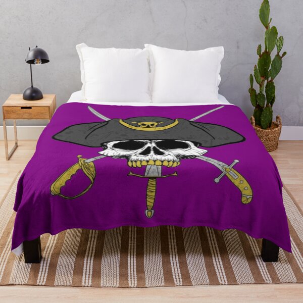 Item preview, Dagger Mouth Jolly Roger (Purple) designed and sold by MurpheusTech.