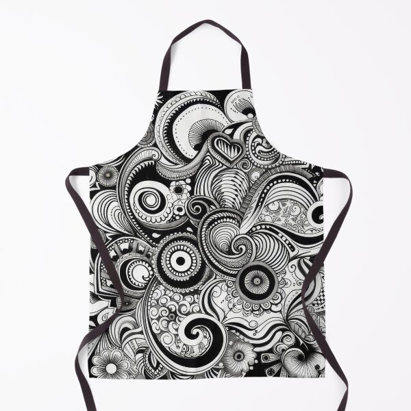 Item preview, Intricate black and white design designed and sold by PrettyPinkSkies.