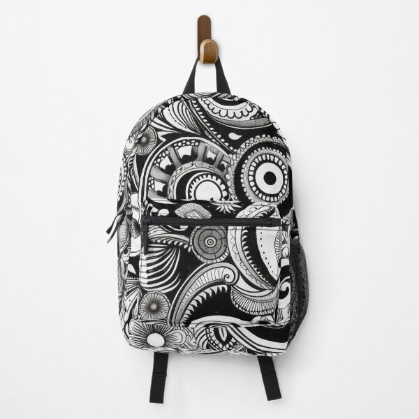 Item preview, Intricate black and white design designed and sold by PrettyPinkSkies.